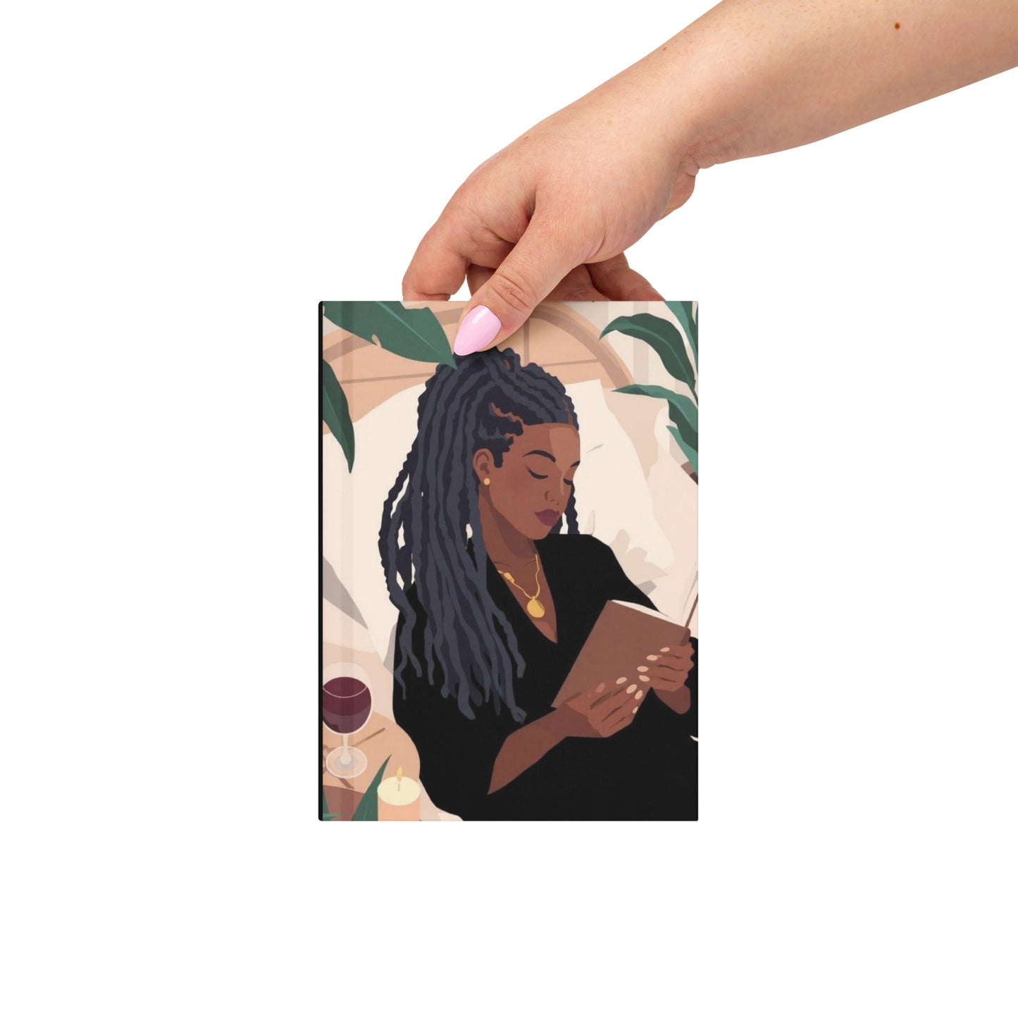 Lined Hardcover Notebook - My Time Reclaimed (Matte)