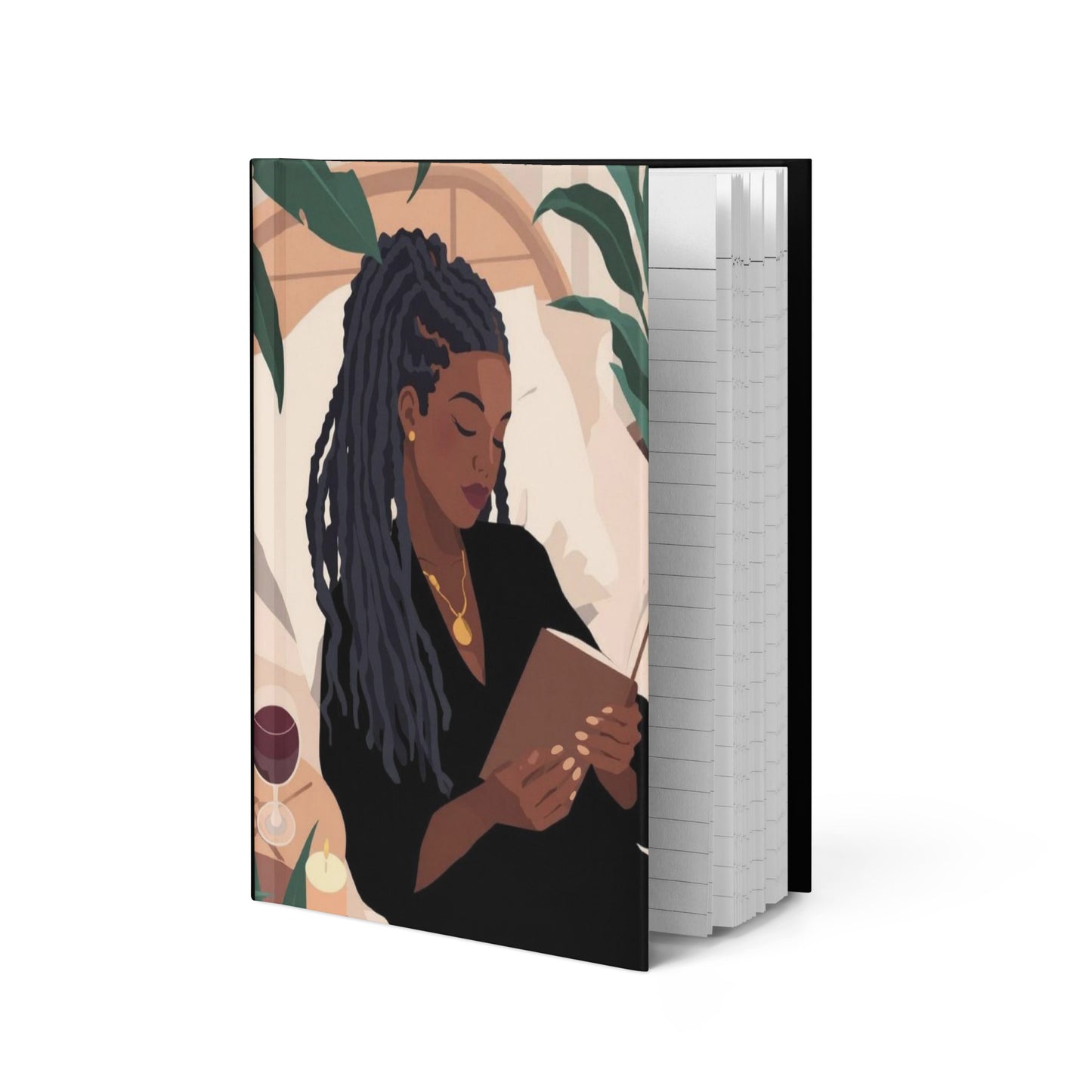 Lined Hardcover Notebook - My Time Reclaimed (Matte)
